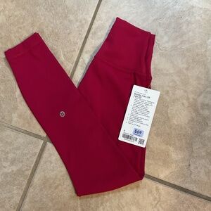 NWT Lululemon Wunder Train HR size 0